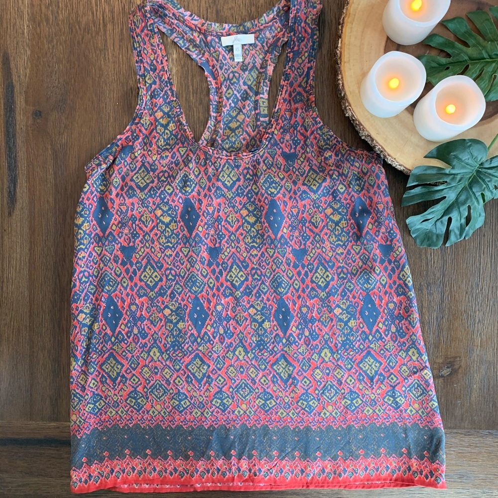 Joie ‘Alette’ Silk Racerback Tank